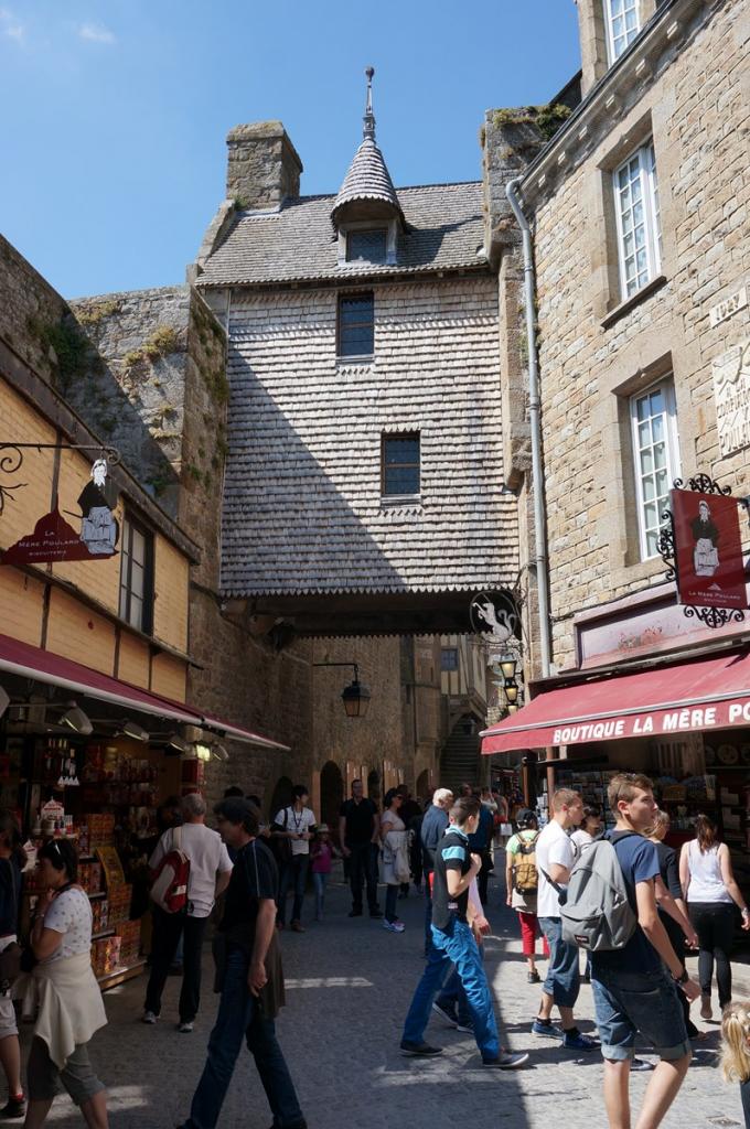 Marche nordique au Mont Saint Michel