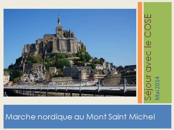 Sortie au Mont ST Michel